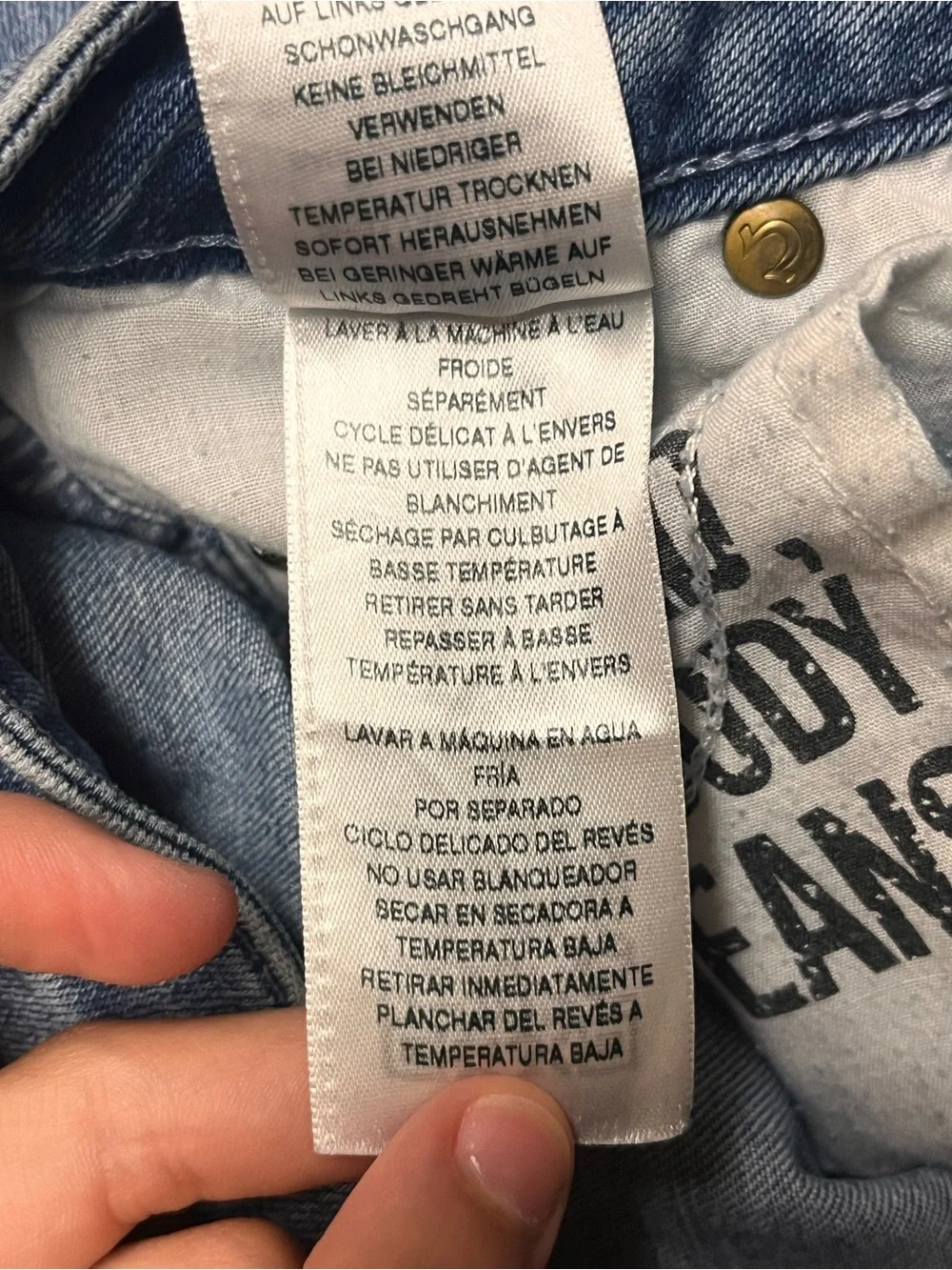 True religion x Manchester United Fey modern flare jeans